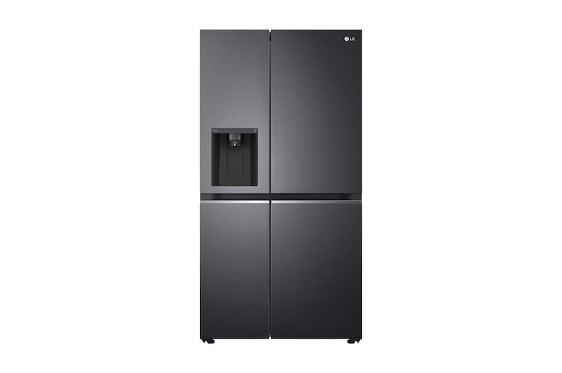 LG 635L Side by Side Fridge with Door-in-Door® , GS-L635MBL