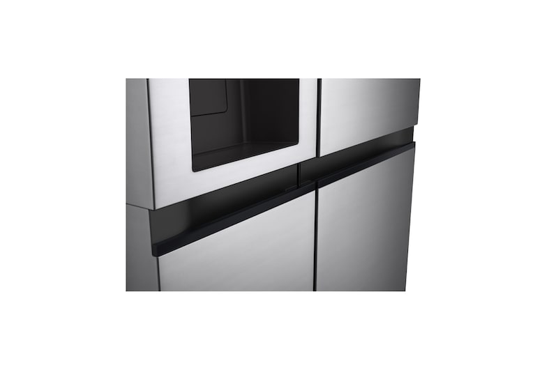 LG 635L Side by Side Fridge - Non-Plumbed, GS-N600PL