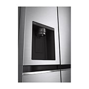LG 635L Side by Side Fridge - Non-Plumbed, GS-N635PL
