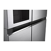 LG 635L Side by Side Fridge - Non-Plumbed, GS-N635PL