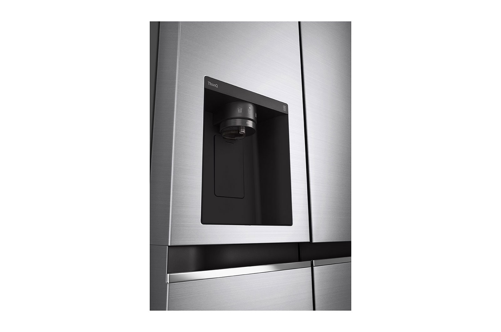 LG 635L Side by Side Fridge - Non-Plumbed, GS-N635PL
