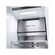 LG 635L Side by Side Fridge with InstaView®, GS-V600MBLC