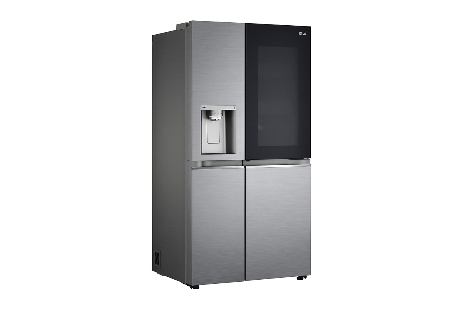 LG 635L Side by Side Fridge in Stainless Finish, GS-V635PLC
