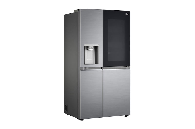 LG 635L Side by Side Fridge in Stainless Finish, GS-V635PLC