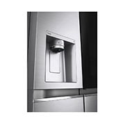 LG 635L Side by Side Fridge in Stainless Finish, GS-V635PLC