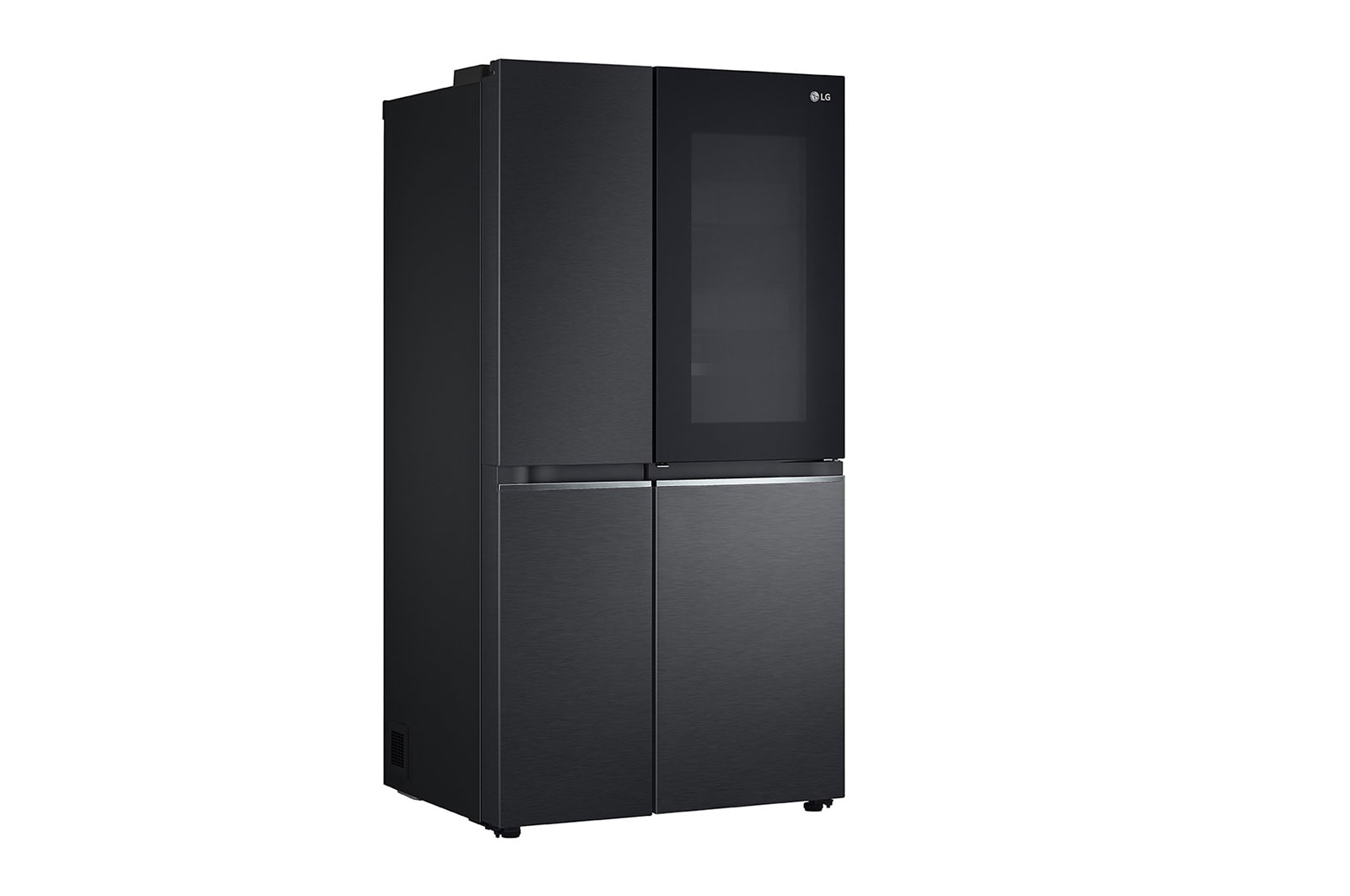 LG 655L Side by Side Fridge - Instaview, GS-VB655MBL