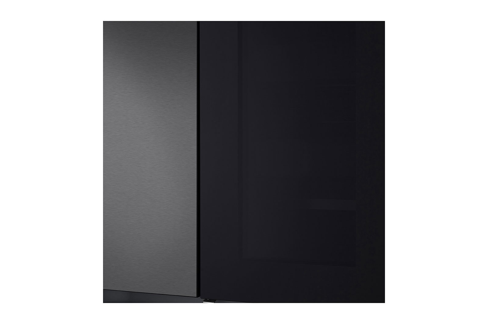 LG 655L Side by Side Fridge - Instaview, GS-VB655MBL