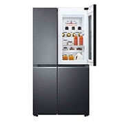 LG 655L Side by Side Fridge - Instaview, GS-VB655MBL