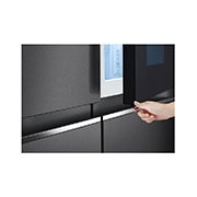 LG 655L Side by Side Fridge - Instaview, GS-VB655MBL