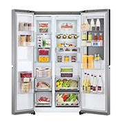 LG 655L Side by Side Fridge - Instaview, GS-VB655PL