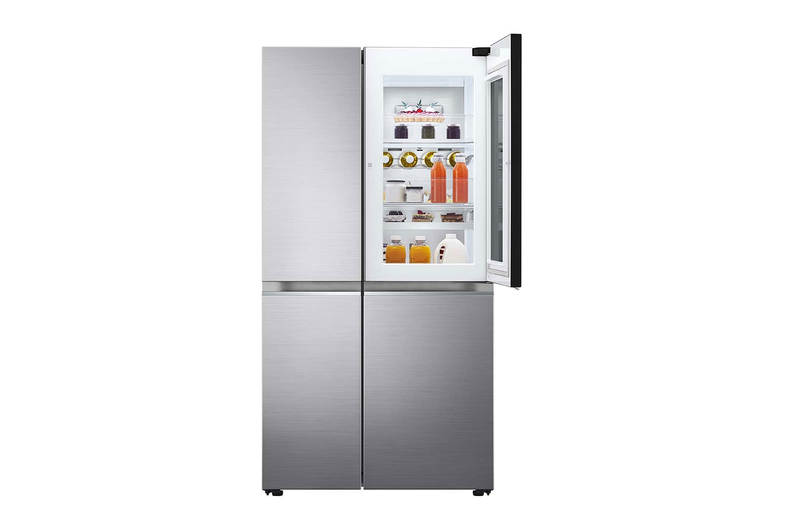 LG 655L Side by Side Fridge - Instaview, GS-VB655PL