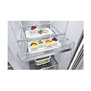 LG 655L Side by Side Fridge - Instaview, GS-VB655PL