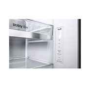 LG 655L Side by Side Fridge - Instaview, GS-VB655PL