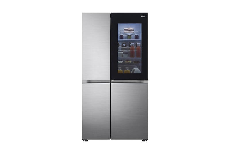 LG 655L Side by Side Fridge - Instaview, GS-VB655PL