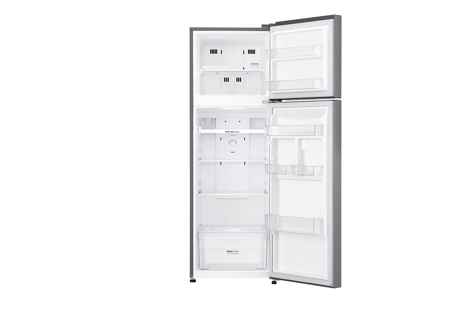 LG 254L Top Mount Fridge in Dark Graphite Finish, GT-279BPL