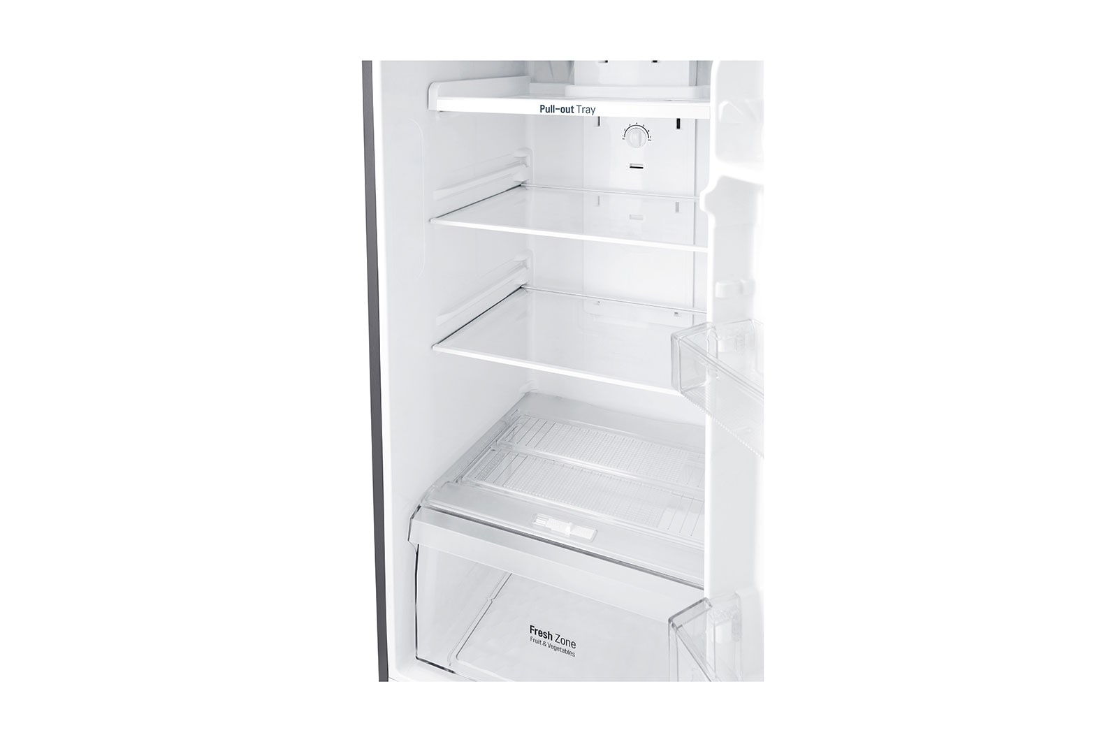 LG 254L Top Mount Fridge in Dark Graphite Finish, GT-279BPL