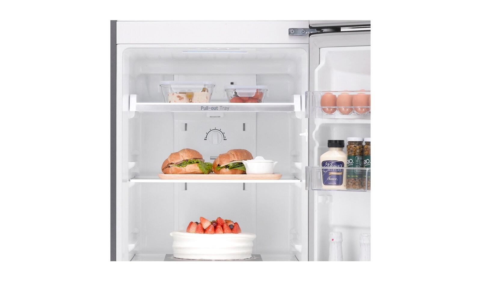 LG 279L Top Mount Fridge with Inverter Compressor, GT-279MPL