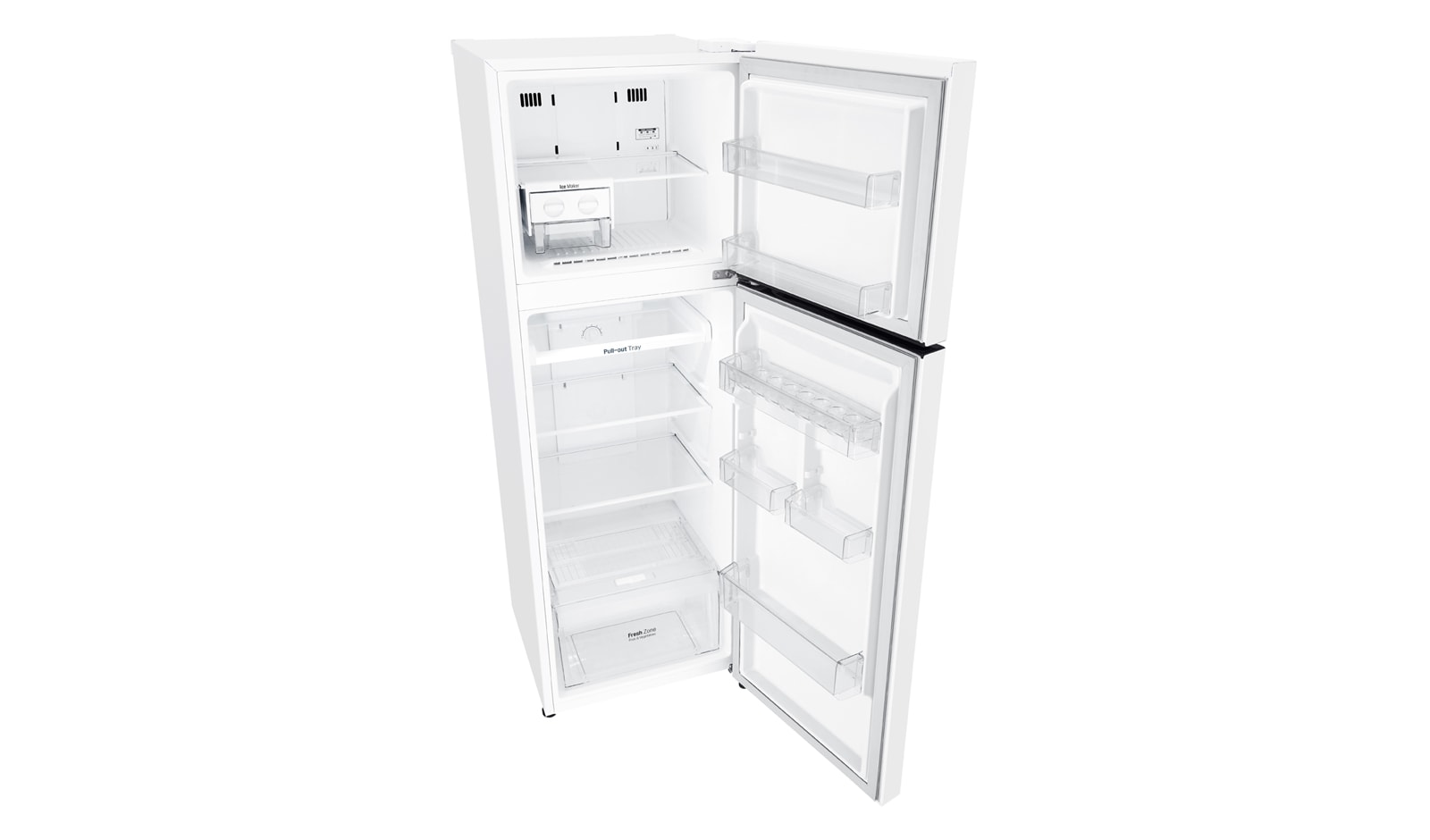 LG 279L Top Mount Fridge with Door Cooling+™, GT-279WDC