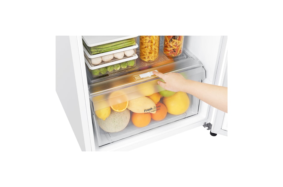 LG 279L Top Mount Fridge with Door Cooling+™, GT-279WDC