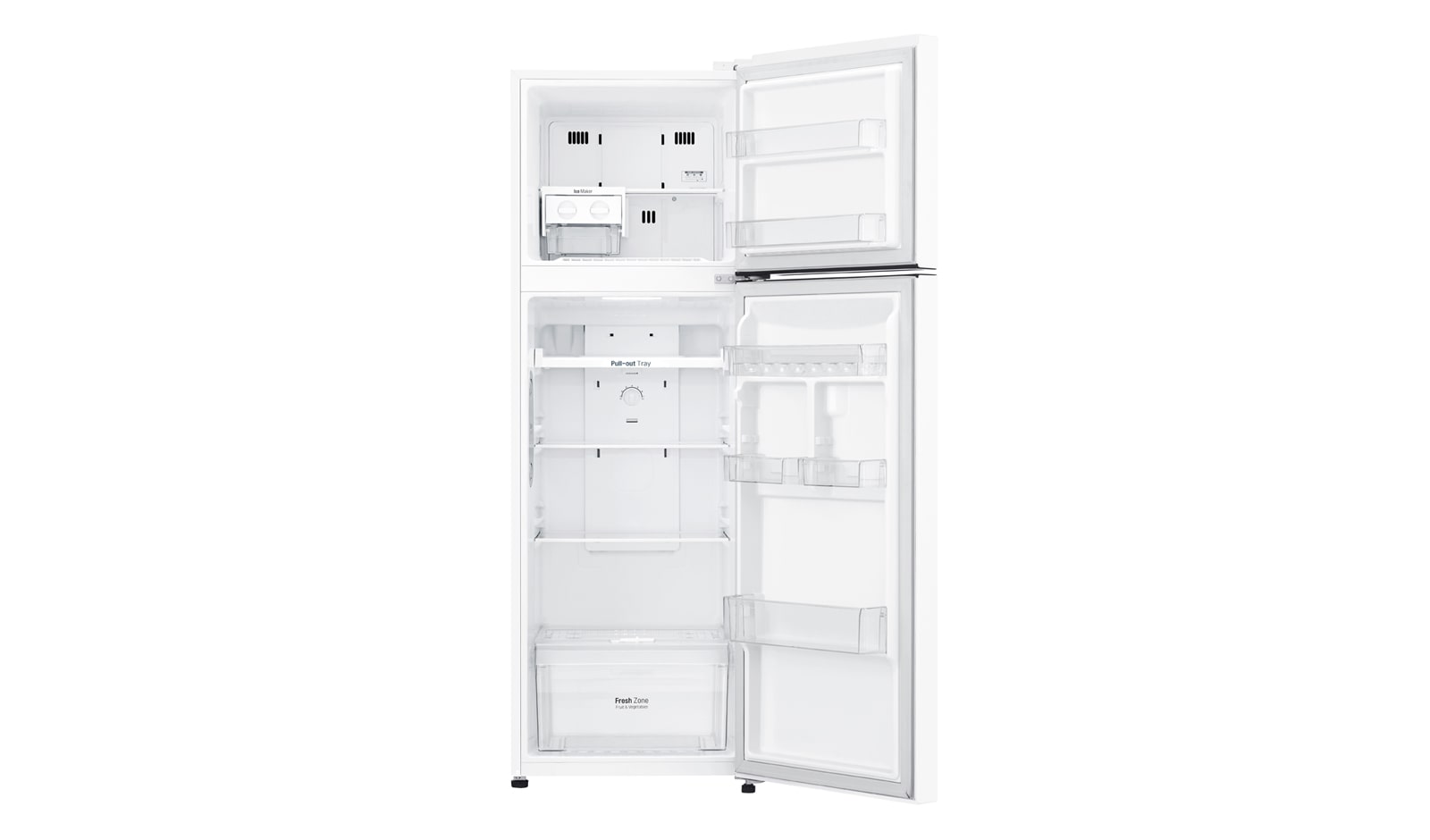 LG 279L Top Mount Fridge with Door Cooling+™, GT-279WDC
