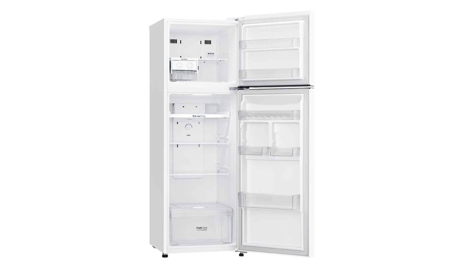 LG 279L Top Mount Fridge with Door Cooling+™, GT-279WDC