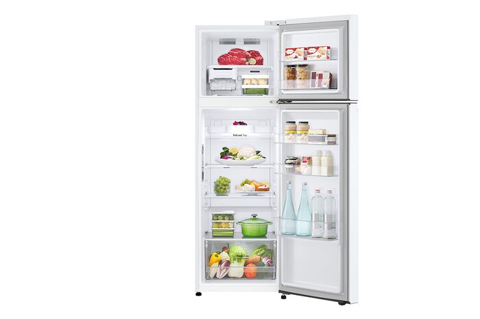 LG 266L Top Mount Fridge - White Finish, GT-2W
