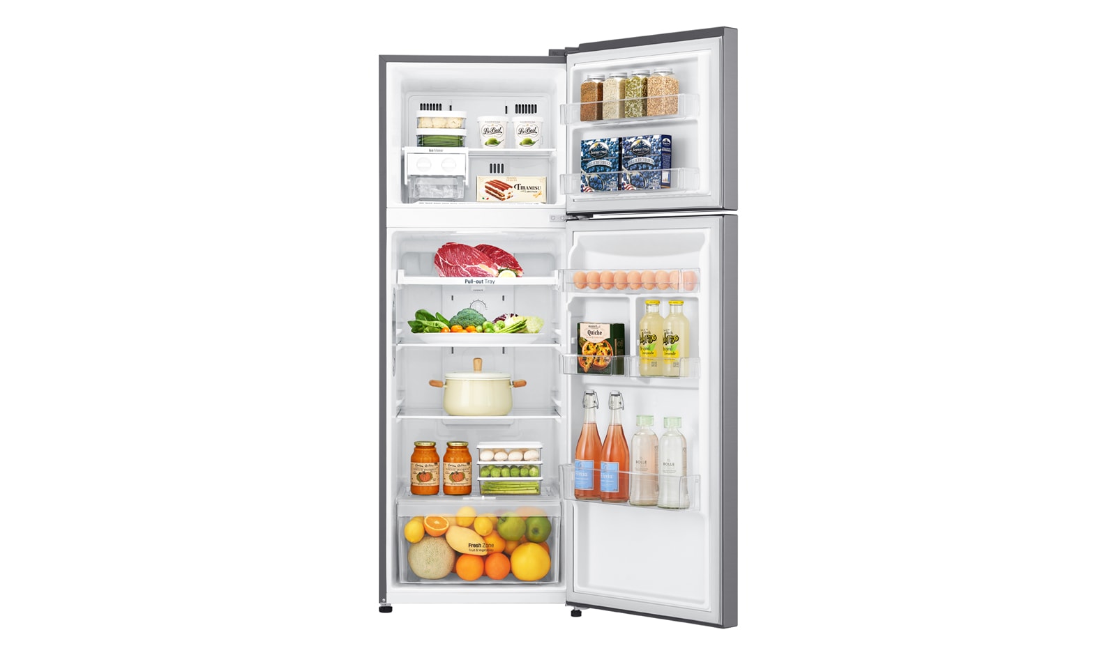 LG 312L Top Mount Fridge with Door Cooling+™, GT-332SDC