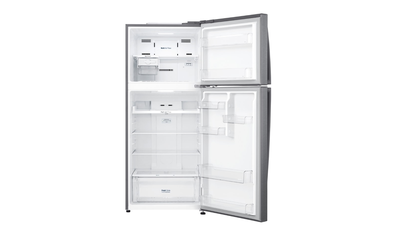 LG 442L Top Mount Fridge with Dark Graphite Finish, GT-442BPLE