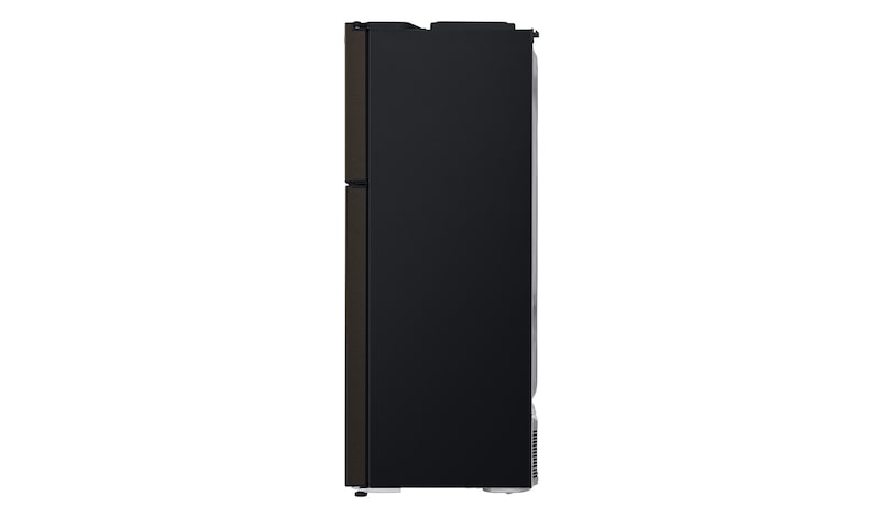 LG 441L Top Mount Fridge with Door Cooling+™ in Anti-fingerprint Black Steel, GT-442BTDC