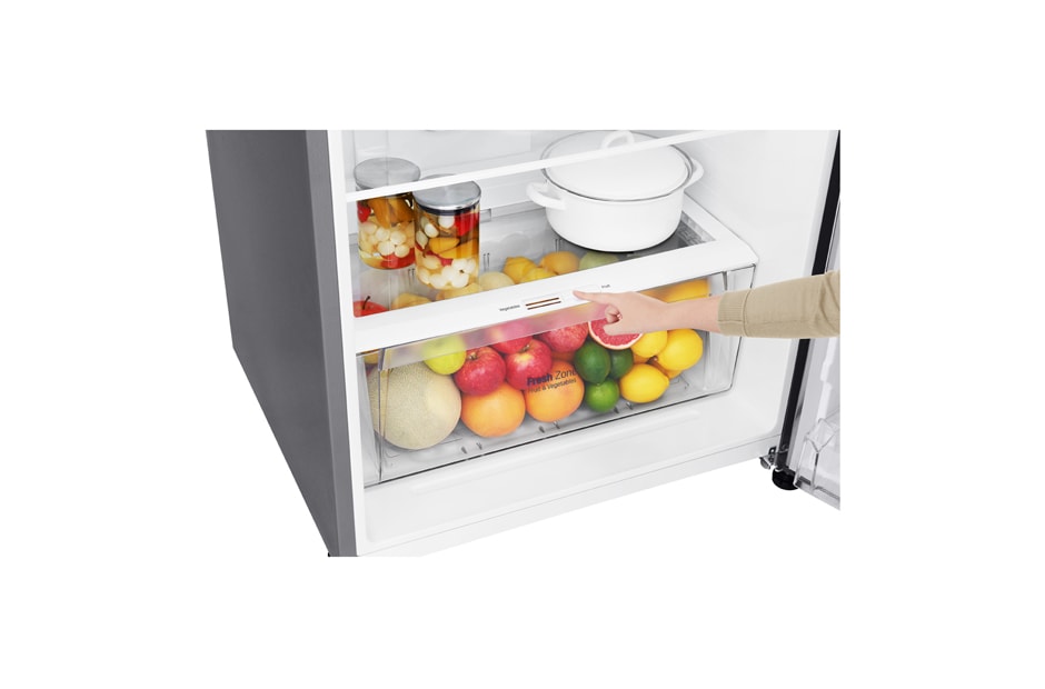 LG 410L Top Mount Fridge with Door Cooling+™, GT-442SDC
