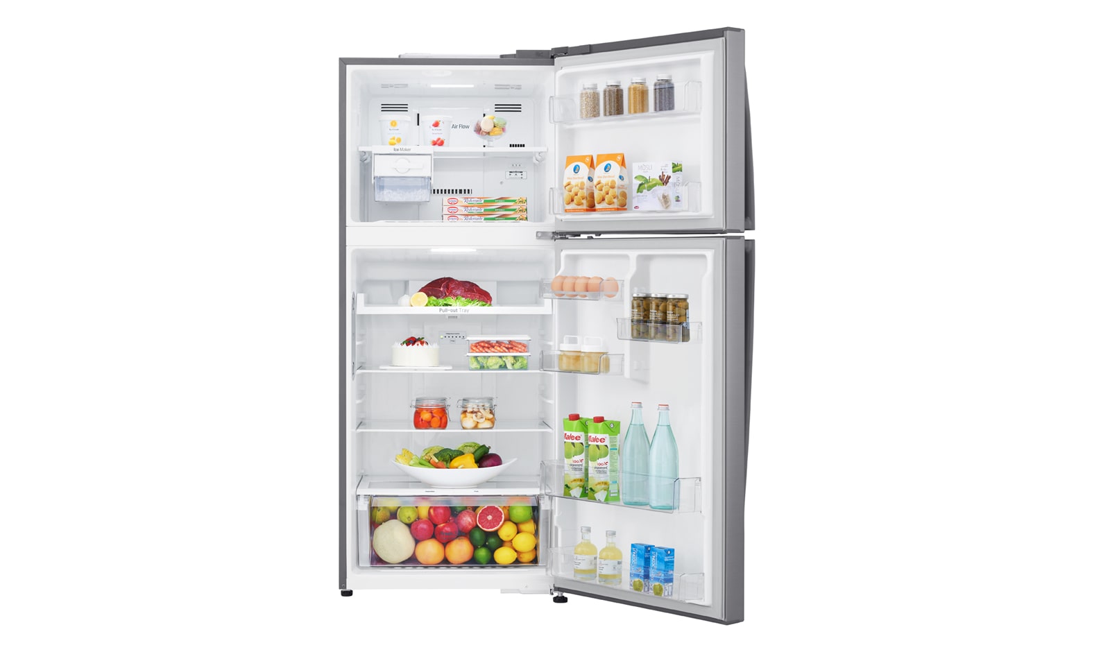 LG 410L Top Mount Fridge with Door Cooling+™, GT-442SDC
