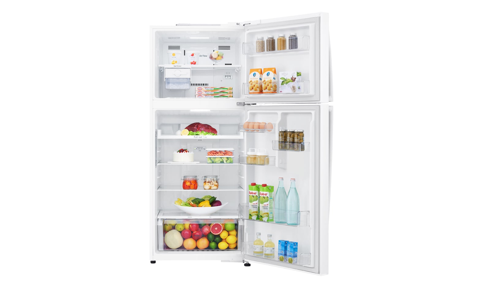 LG 410L Top Mount Fridge with Door Cooling+™, GT-442WDC