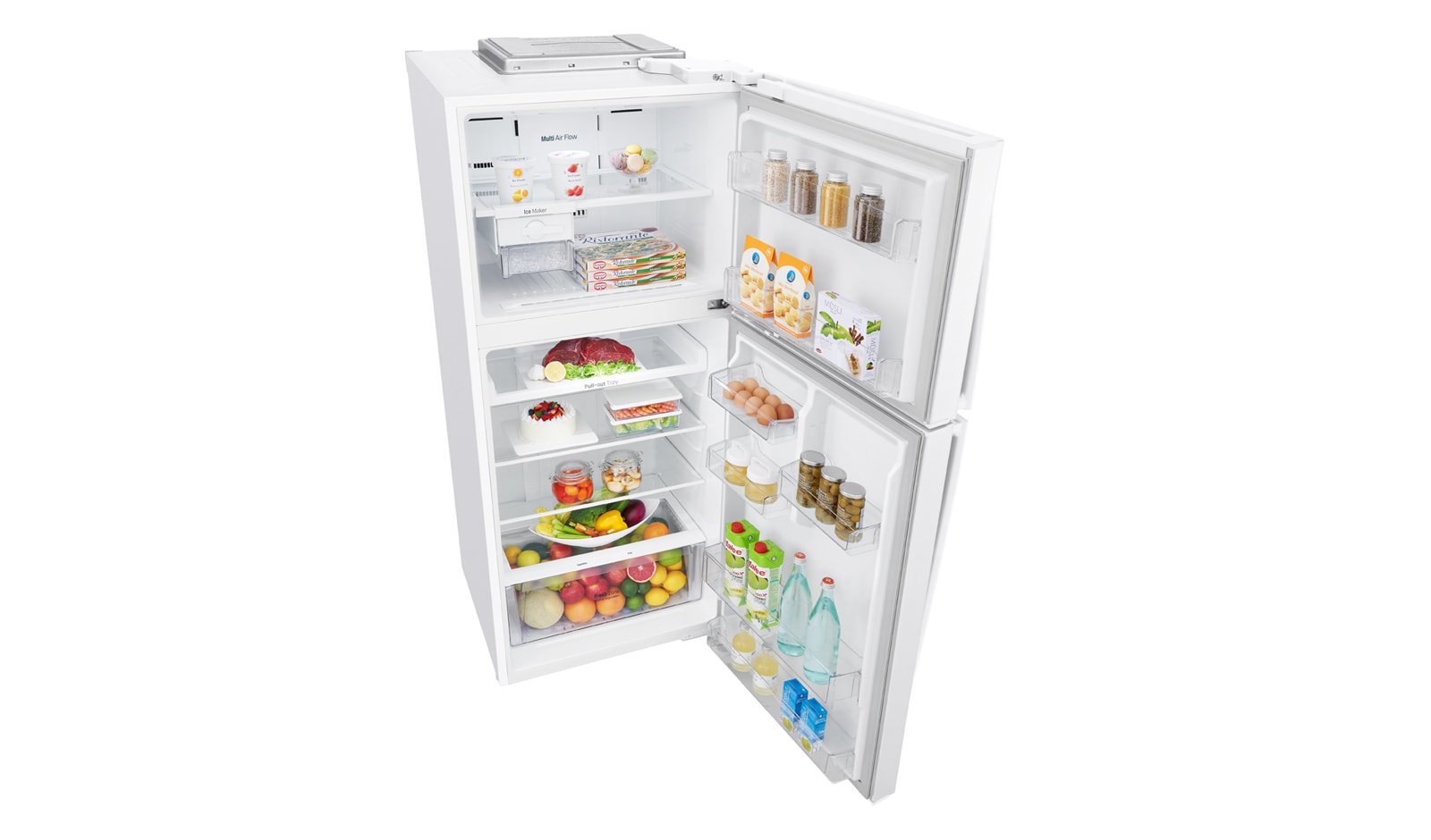 LG 410L Top Mount Fridge with Door Cooling+™, GT-442WDC
