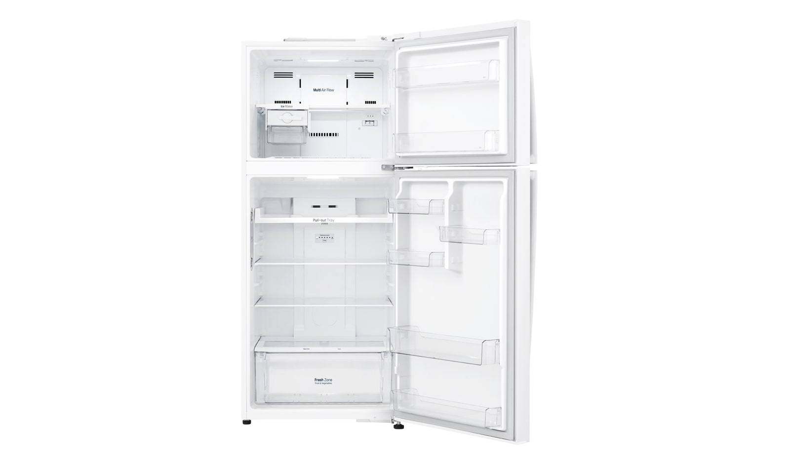 LG 410L Top Mount Fridge with Door Cooling+™, GT-442WDC