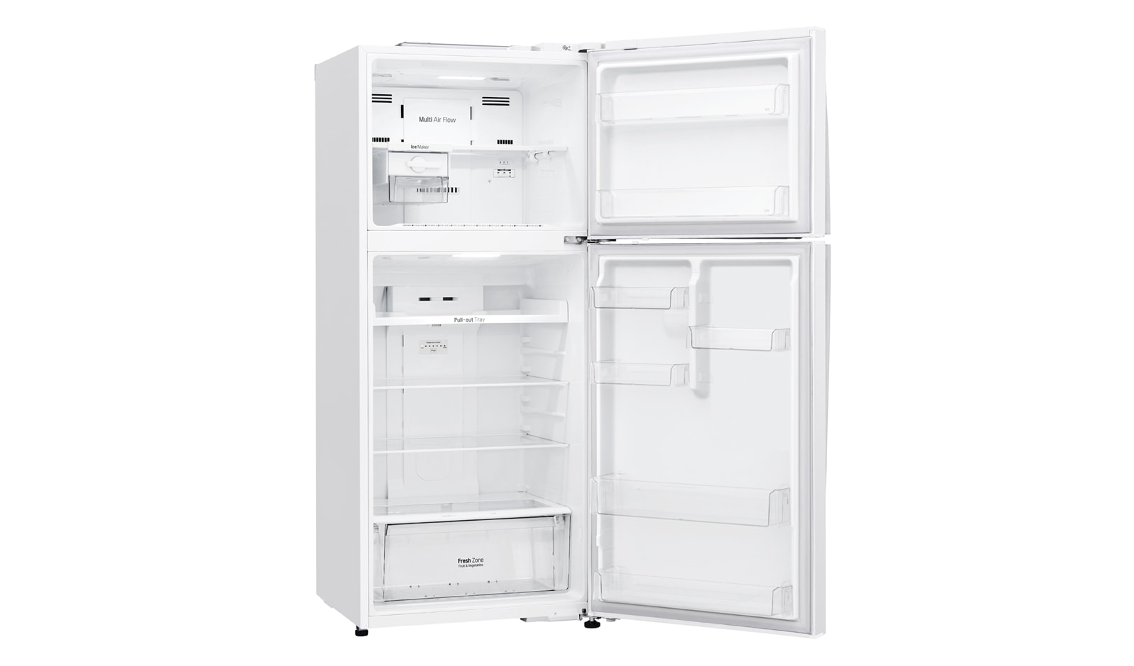 LG 410L Top Mount Fridge with Door Cooling+™, GT-442WDC