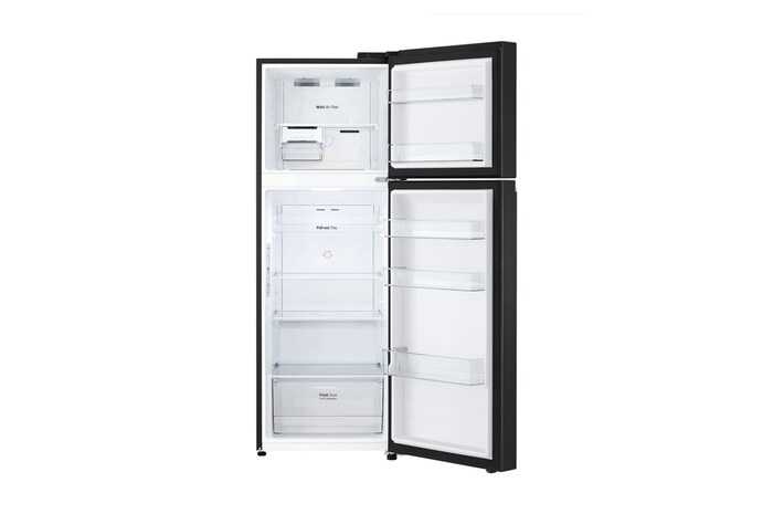 LG 335L Top Mount Fridge - Matte Black Finish, GT-4MB