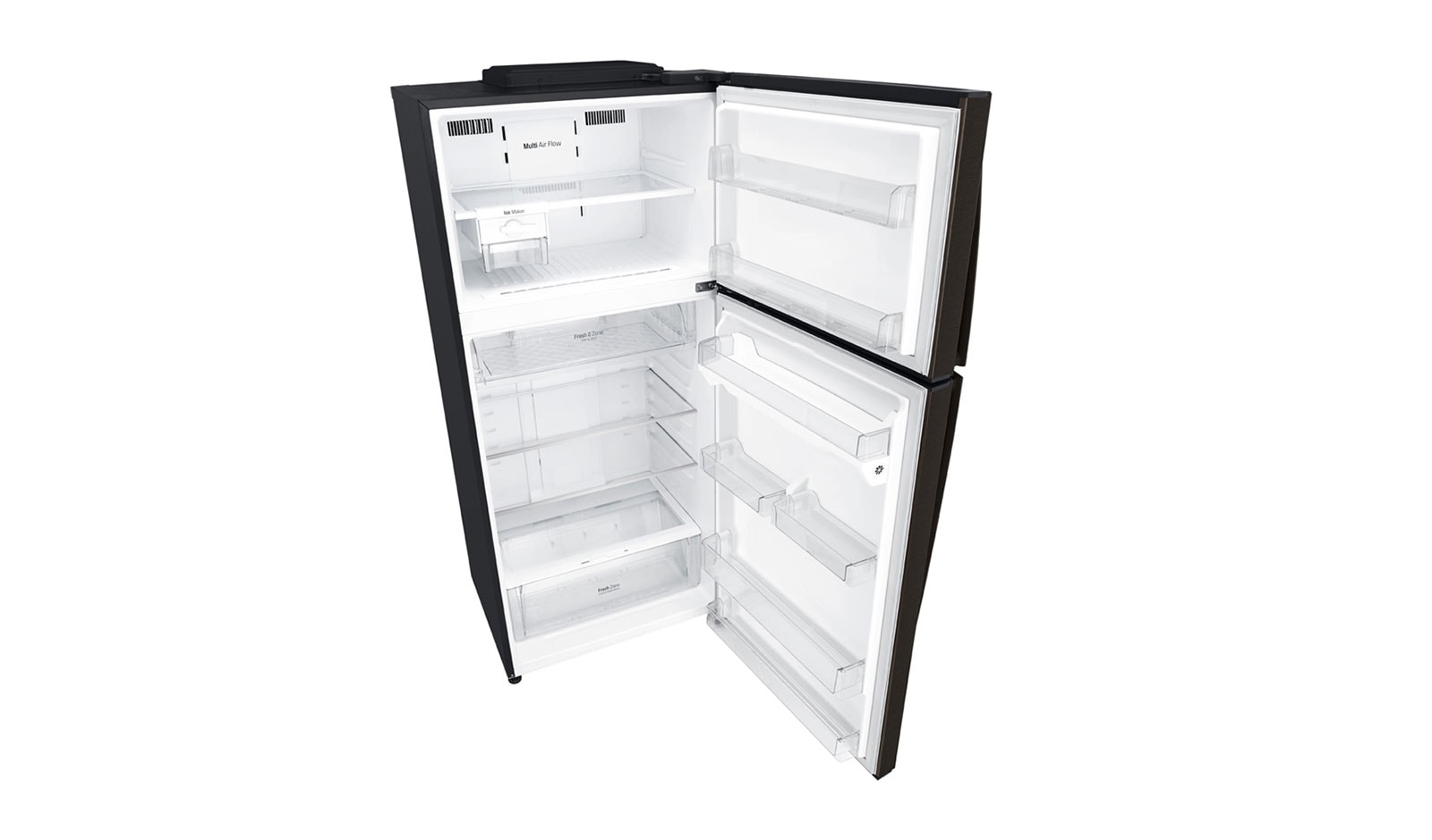 LG 475L Top Mount Fridge in Matte Black Finish, GT-515BTDC