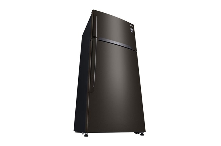 LG 475L Top Mount Fridge in Matte Black Finish, GT-515BTDC