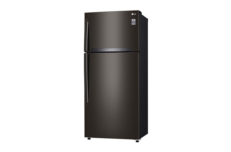 LG 475L Top Mount Fridge in Matte Black Finish, GT-515BTDC