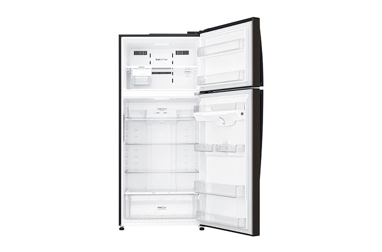 LG 475L Top Mount Fridge in Matte Black Finish, GT-515BTDC