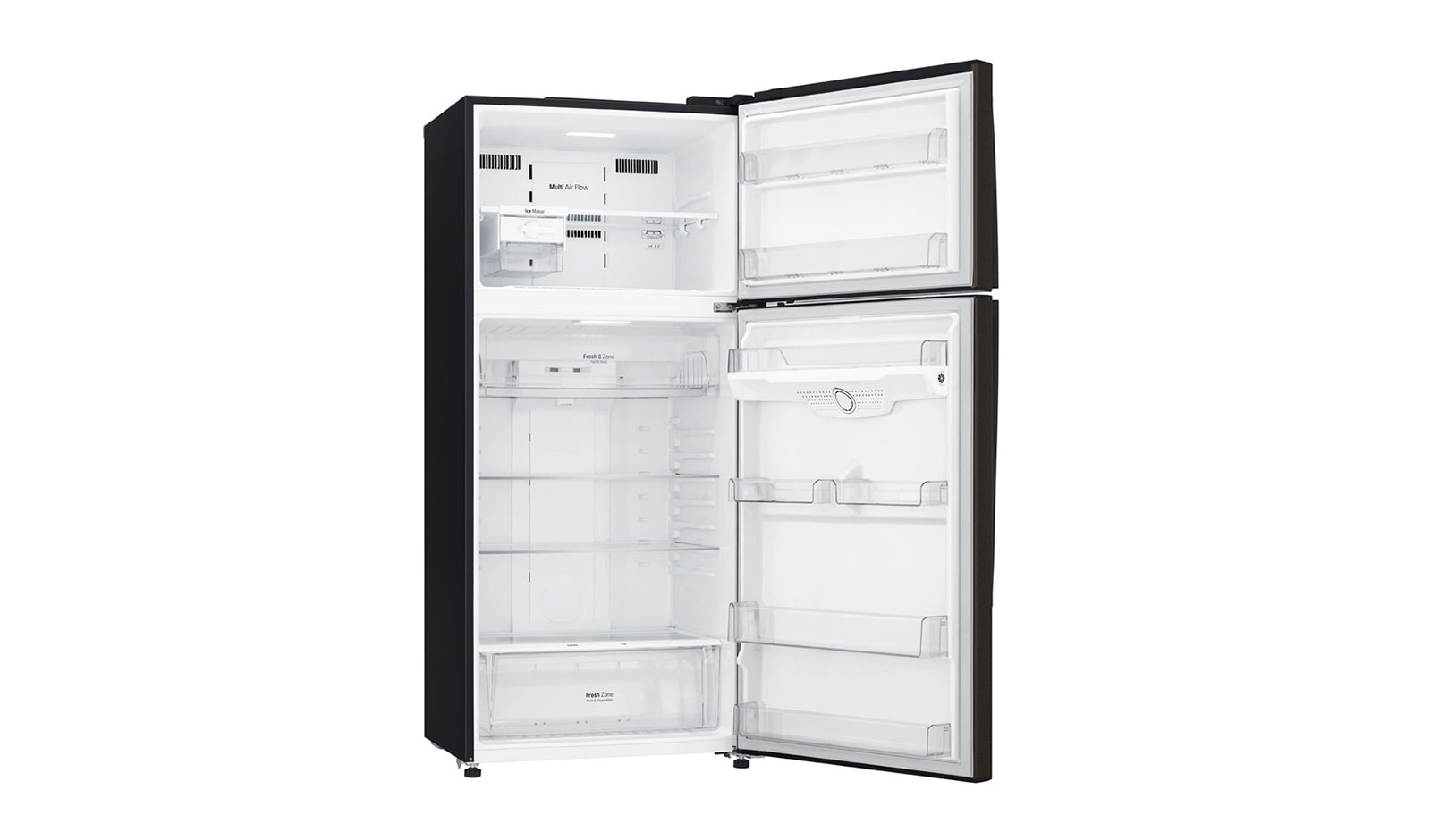 LG 475L Top Mount Fridge in Matte Black Finish, GT-515BTDC