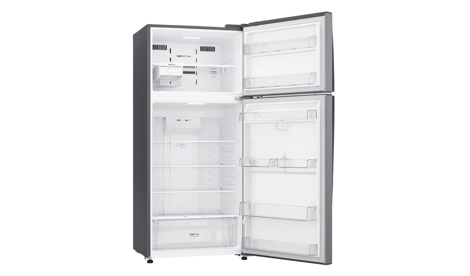 LG 478L Top Mount Fridge in Stainless Finish, GT-515SDC