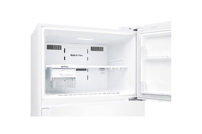 LG 478L Top Mount Fridge - White Finish, GT-515WDC