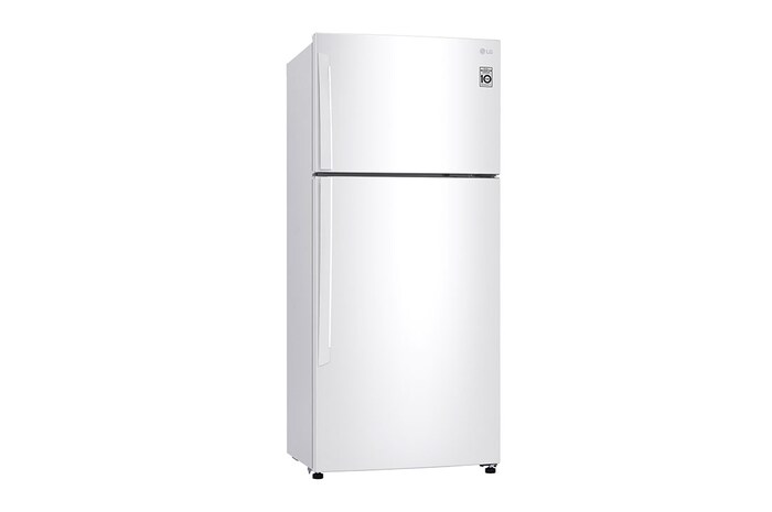 LG 478L Top Mount Fridge - White Finish, GT-515WDC