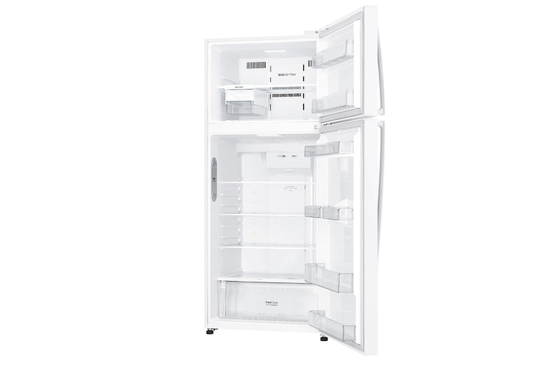 LG 478L Top Mount Fridge - White Finish, GT-515WDC