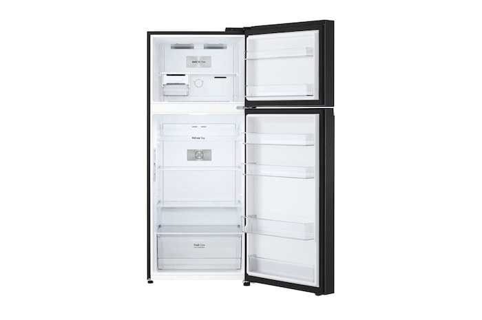 LG 375L Top Mount Fridge - Matte Black, GT-5MB