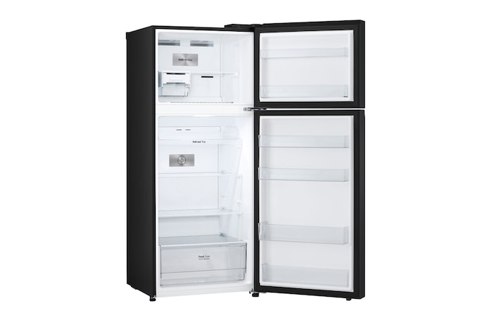 LG 375L Top Mount Fridge - Matte Black, GT-5MB
