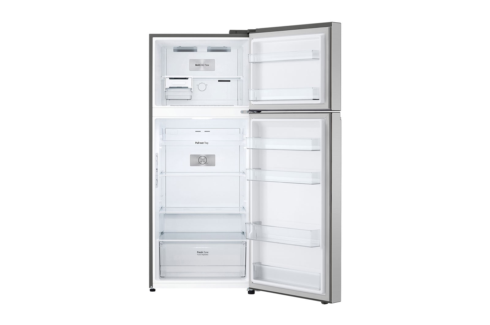 LG 375L Top Mount Fridge - Stainless Finish, GT-5S