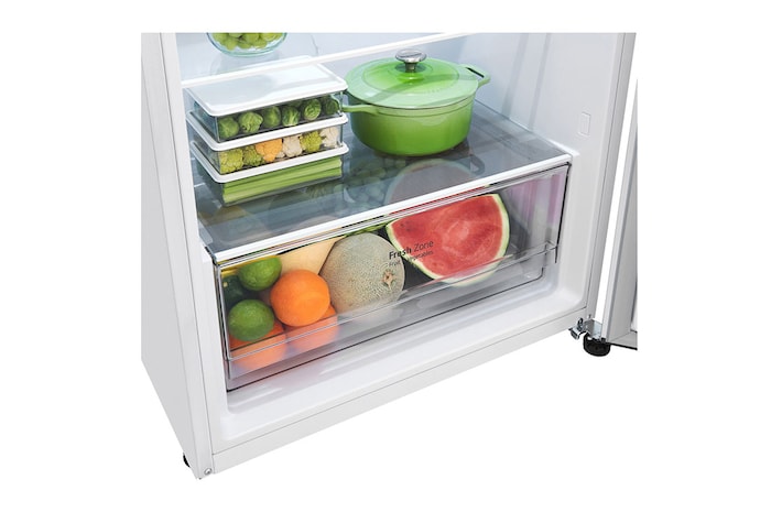 LG 375L Top Mount Fridge - White Finish, GT-5W