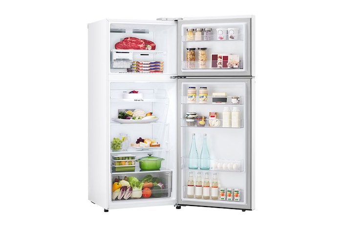 LG 375L Top Mount Fridge - White Finish, GT-5W